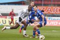 Při svém domácím debutu pomohl Martin Pospíšil Sigmě k výhře 3:0 nad českobudějovickým Dynamem. Foto: Sigma Olomouc