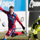 V utkání v Mladé Boleslavi si Pavel Šulc připsal první ligový gól v dresu Viktorie. Foto: fcviktoria.cz