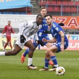 Při svém domácím debutu pomohl Martin Pospíšil Sigmě k výhře 3:0 nad českobudějovickým Dynamem. Foto: Sigma Olomouc